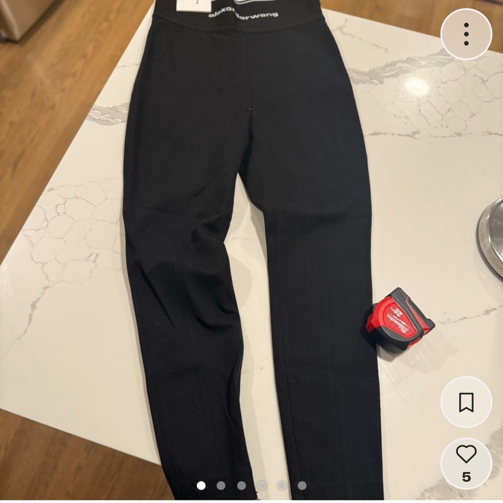 Alexander Wang Black Leggings